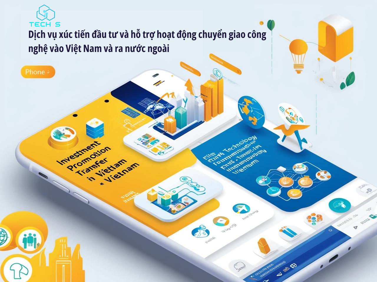 Dịch vụ xúc tiến đầu tư và hỗ trợ hoạt động chuyển giao công nghệ vào Việt Nam và ra nước ngoài